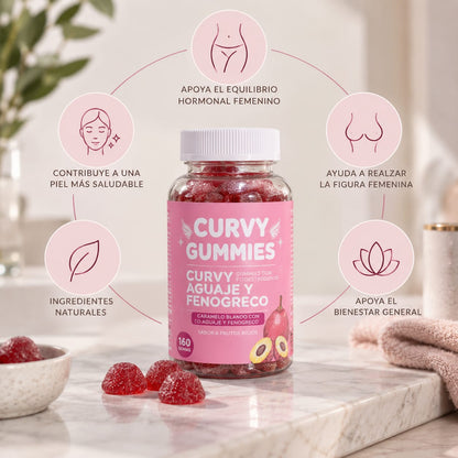 CURVY GUMMIES - MOLDEA TUS CURVAS DE FOMA NATURAL